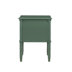 Emmett 2 Drawer Nightstand - Vintage Green