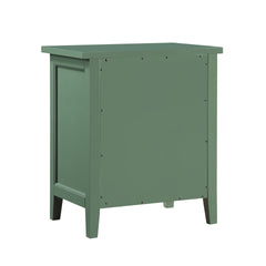 Luca 3-drawer Nightstand - Vintage Green