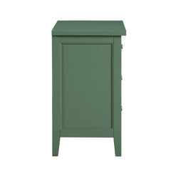 Luca 3-drawer Nightstand - Vintage Green