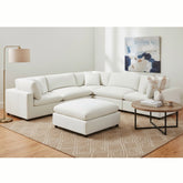 Caylie Modular 6-Piece Sectional - Ivory