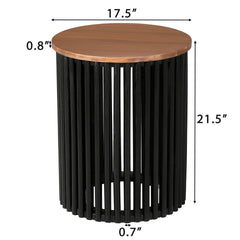 PATIO FURNITURE SETS : ACACIA SOLID WOOD COFFEE TABLE + ACACIA SOLID WOOD SIDE TABLE