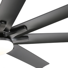 66 Inch Modern Ceiling Fan with Lights and Smart Remote Control 6 Speed Reversible Noiseless DC Motor for Indoor