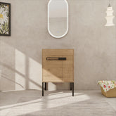 24 Inch Freestanding Bathroom Vanity or Floating is Optional Conversion.24*18-00324IMO-1(KD-Packing) - Only Includes Vanity, Excluding Sink