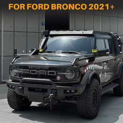 OMU Genesis Series Aluminum Limb Riser Engine Hood Trail Sights Compatible with 2021+ Ford Bronco, Expandable with Various Accessories