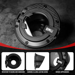 OMU Genesis Series Aluminum Transparent Space Capsule Gas Tank Cover For Jeep Wrangler JK
