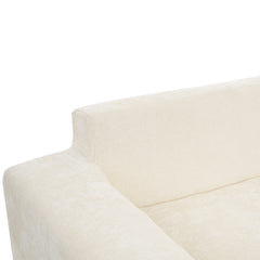 139" Oversized Modular Sofa Cloud Sectional Sofa Set Upholstered Couches U-shaped Sofa with Deep Seat for Living Room, Beige
