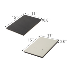 11" x 15" Interchangeable Lower Platen