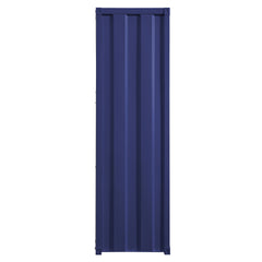 Blue Wardrobe with Full-length Container Lock