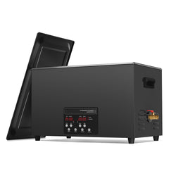 30L Sonic Cleaner, 600W Digital Ultrasonic Cleaning Machine with Upgraded Degassing and Gentle Mode, 40kHz Industrial Ultrasound Cleaner with Timer and Heater for Retainer Jewelry Tools