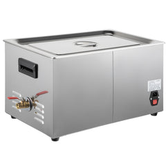 30L Ultrasonic Cleaner 28/40khz Dual Frequency Professional Ultrasonic Parts Cleaner with Heater Timer for Parts Dental Instruments Cleaning