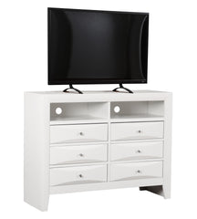 Marilla G1570-TV2 Media Chest , White