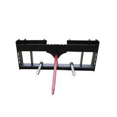 42" Pallet Forks Hay Spear Trailer Hitch for Skid Steer Attachments