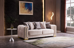 Impreza Modern Style Sofa in Beige same as B009141287 (CA inventory)