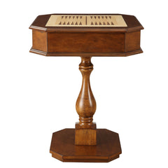 Cherry Game Table with 2 Drawer