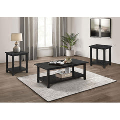 Castleton Distressed Java 3-piece Coffee and End Table Set