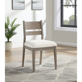 Medders Grey Medders Wood Dining Side Chair (Set of 2)