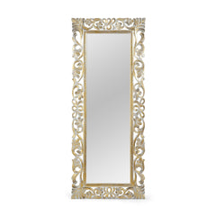 RECTANGLE CARVED MIRROR