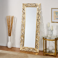 RECTANGLE CARVED MIRROR