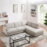 Glander Cozy Sectional Sofa Right Facing