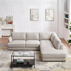 Glander Cozy Sectional Sofa Right Facing