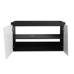 36'' Floating Wall-Mounted Bathroom Vanity & Soft-Close Cabinet Door(Only Vanity ,without Basin)