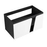 36'' Floating Wall-Mounted Bathroom Vanity & Soft-Close Cabinet Door(Only Vanity ,without Basin)