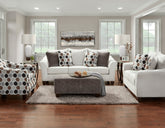 Camero Fabric Cocktail Ottoman