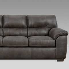 Tirana Contemporary Fabric Pillow-top Arm Sectional Sofa (Ottoman not included)