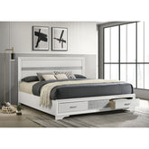 May 2-drawer Platform California King Storage Bed
