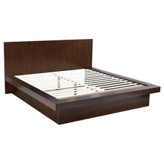 Tokyo Cappuccino 6-piece Platform Bedroom Set with 2 Nightstands