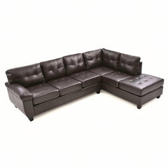 Gallant G905B-SC Sectional (Without Ottoman), CAPPUCCINO
