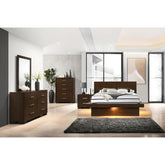 Tokyo Cappucino 5-piece Queen Bedroom Set