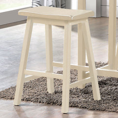 Buttermilk 3-piece Counter Height Set with Shelves