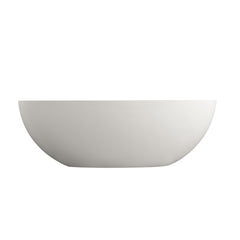 65.2 inch freestanding solid surface soaking bathtub for bathroom