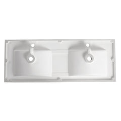 60 Inch Resin Basin For Bathroom Vanity,Vanity Top only