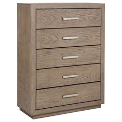 Gibbons Barley Brown 5-drawer Bedroom Chest