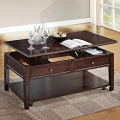 Walnut Coffee Table with Lift Top