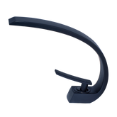 Black Bathroom Faucet, Brushed Black Faucet for Bathroom Sink, Black Single Hole Bathroom Faucet Modern Single Handle Vanity Basin Faucet
