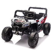 12V Kids Ride On Electric UTV W/2.4G Parents Control,Slow Start&Swing Function,Anti-Slip Wheels with Front Shock Absorbers,LED Lights,Built-in music player,Long-Lasting Battery,for Kids Aged 3-5