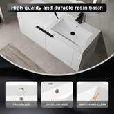 48 "Bathroom Vanity Sink Combo for big Space,Modern Bathroom Cabinet Cabinet combination, Bathroom Sink Cabinet Set, white