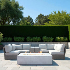 Fully Assembled 4-Piece Patio Seating Group with Cushions