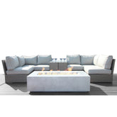 Fully Assembled 4-Piece Patio Seating Group with Cushions
