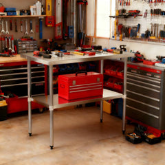 24" x 72" 18-Gauge Stainless Steel Commercial Work Table