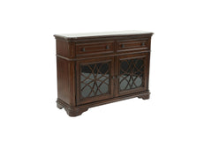 Traditional Style Dark Oak 1pc Server Drawers Storage Cabinet Wooden Furniture Dining Room Furniture