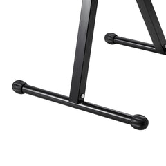 2 PCs Folding Woodworking Roller Stands Max Load 135 lb Adjustable 26.8-42.5 in