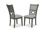 Beautiful Round 6Pc Dining Table Chair Bench Set Lower Storage Shelves Dining Room Set Wooden Furniture