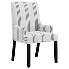 Draper Beige Upholstered Arm Chair