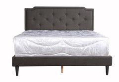 Sleek Black Casual Queen Bed For Modern Living