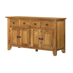 55x19x31.5" Brown Cabinet