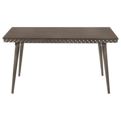 Perkins Dark Brown 5-piece Rectangular Dining Set
